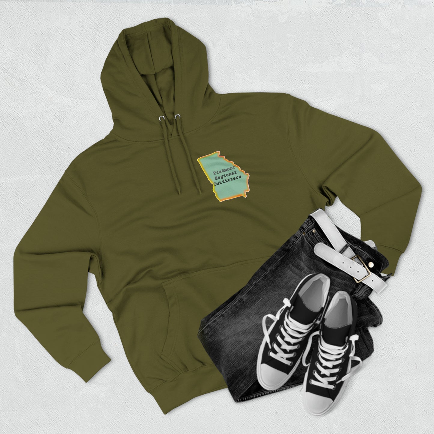 Piedmont Regional Outfitters Deer Logo Hoodie