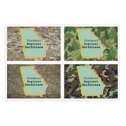 Piedmont Regional Outfitters Sticker Sheet